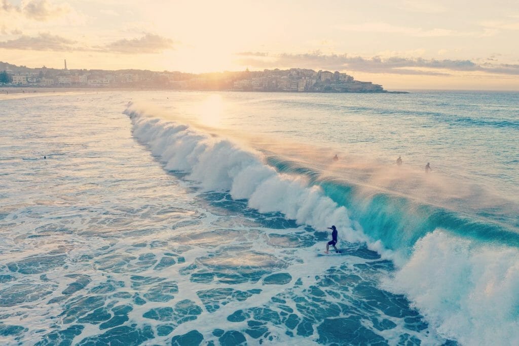 surfing vlny 